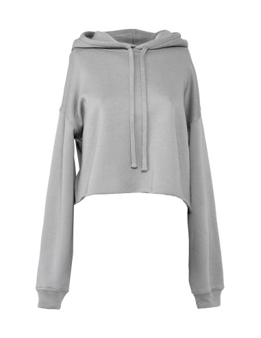 BEL-7502-Sweat-shirt capuche court pour femmes
